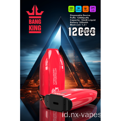 grosir bang king 12000 puffs vape sekali pakai